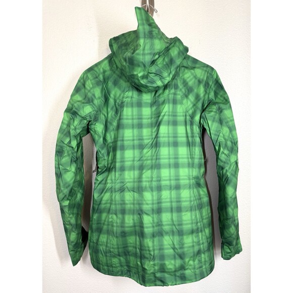 Columbia Ski Jacket Womens S Green Interchange Omni Tech Whirlibird Outer Shell - Picture 13 of 16
